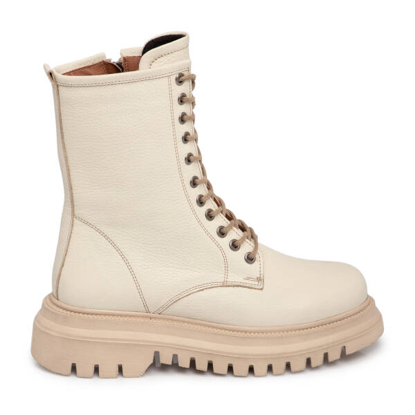 Bej Hakiki Deri Kadın Bot - K25K1BT68507-A25 - 1