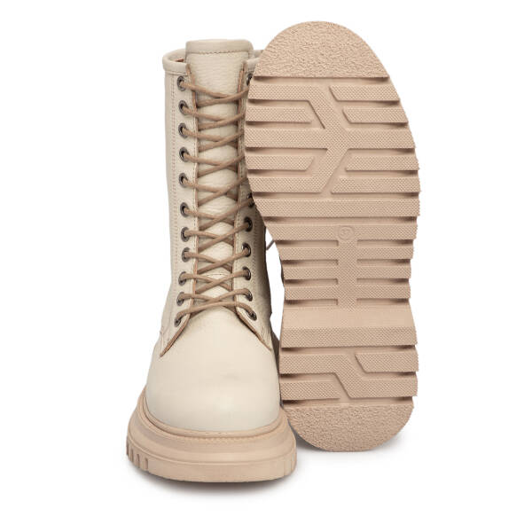 Bej Hakiki Deri Kadın Bot - K25K1BT68507-A25 - 4