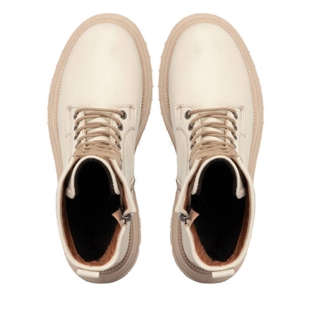 Bej Hakiki Deri Kadın Bot - K25K1BT68507-A25 - Tergan