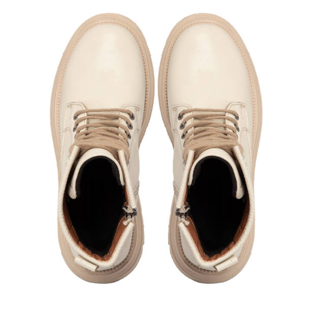 Bej Hakiki Deri Kadın Bot - K25K1BT68511-A25 - Tergan