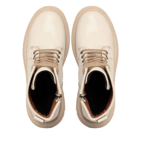 Bej Hakiki Deri Kadın Bot - K25K1BT68511-A25 - 5