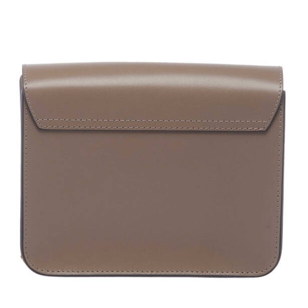 Bej Deri Kadın Çapraz Askılı Çanta - S24K1BC78972-V62 - 3