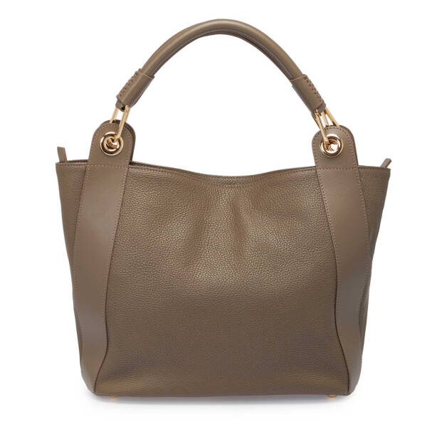 Bej Deri Kadın Çapraz Askılı Çanta - S25Y1BC77736-D5M - Tergan