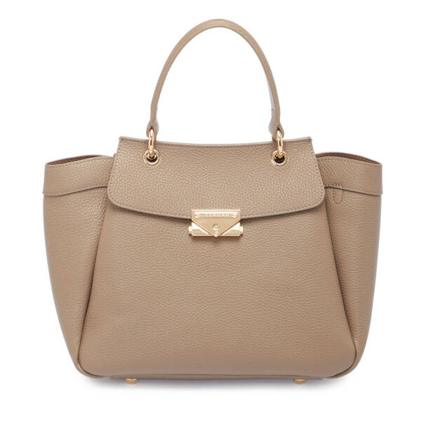 Bej Deri Kadın Çapraz Askılı Çanta - S25Y1BC80384-S95 - 1