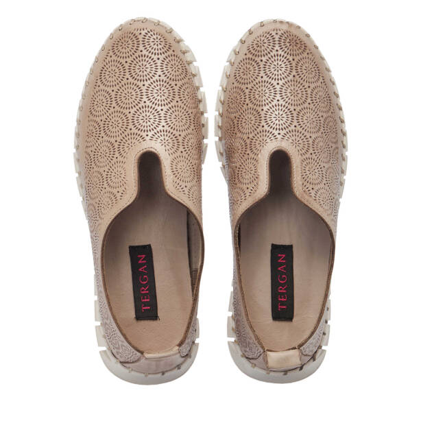 Bej Deri Kadın Casual Ayakkabı - K25I1AY68008-Q5Q - 5