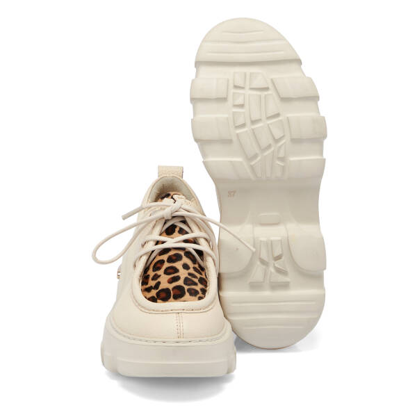 Bej Deri Kadın Casual Ayakkabı - K25S1AY68315-A25 - 4