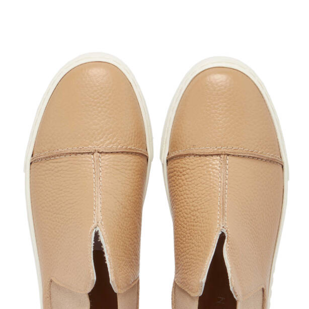 Bej Deri Kadın Casual Bot - K24K1BT67577-T8Z - Tergan