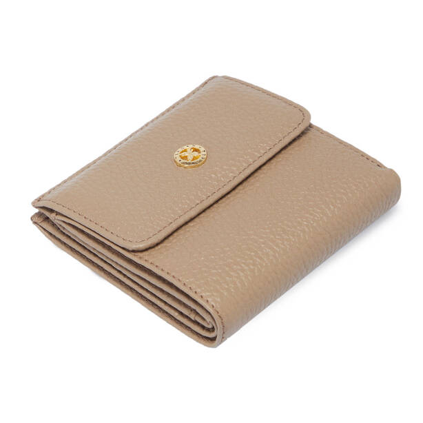 Bej Hakiki Deri Kadın Cüzdan - S1CB00005627-S95 