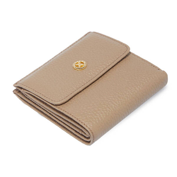 Bej Hakiki Deri Kadın Cüzdan - S1CB00005627-S95 - 1