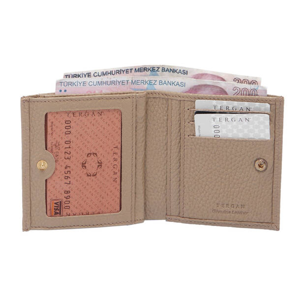 Bej Hakiki Deri Kadın Cüzdan - S1CB00005627-S95 - 2