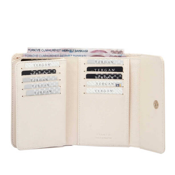 Bej Deri Kadın Cüzdan - S1CB00005730-B57 - 4