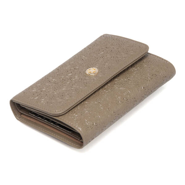 Bej Deri Kadın Cüzdan - S1CB00005788-B56 - 1