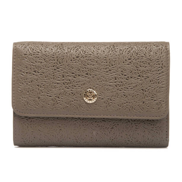 Bej Deri Kadın Cüzdan - S1CB00005788-B56 - 2