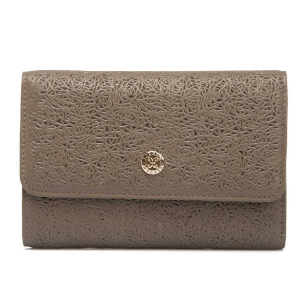 Bej Deri Kadın Cüzdan - S1CB00005788-B56 - 2