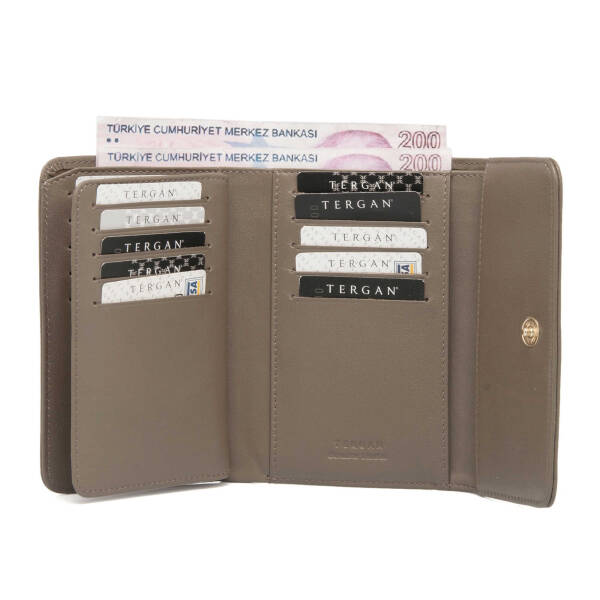 Bej Deri Kadın Cüzdan - S1CB00005788-B56 - 3