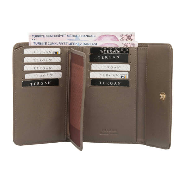 Bej Deri Kadın Cüzdan - S1CB00005788-B56 - 4