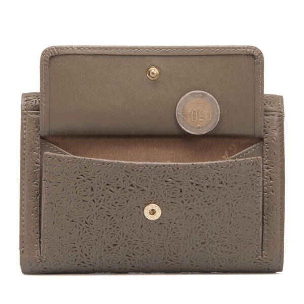 Bej Deri Kadın Cüzdan - S1CB00005788-B56 - 5