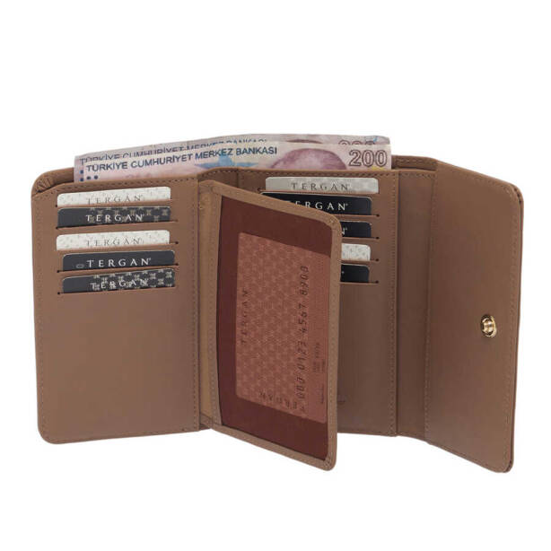 Bej Deri Kadın Cüzdan - S1CB00005788-D45 - 3