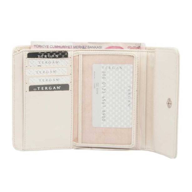 Bej Deri Kadın Cüzdan - S1CB00005788-E94 - 3