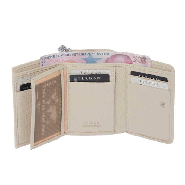Bej Hakiki Deri Kadın Cüzdan - S1CB00005798-B19 - 2