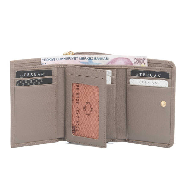 Bej Deri Kadın Cüzdan - S1CB00005798-B73 - 3