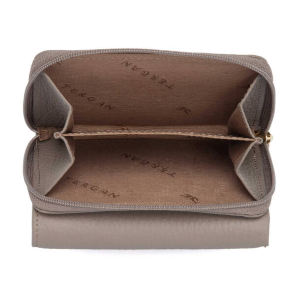 Bej Deri Kadın Cüzdan - S1CB00005798-B73 - 4