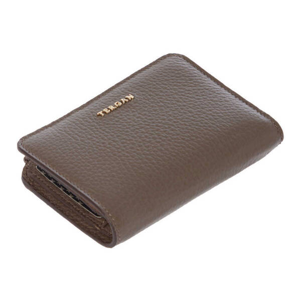 Bej Hakiki Deri Kadın Cüzdan - S1CB00005812-B73 - 1