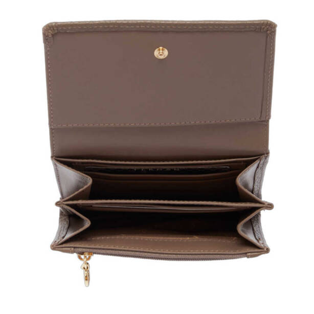 Bej Deri Kadın Cüzdan - S1CB00005815-D5M - 3