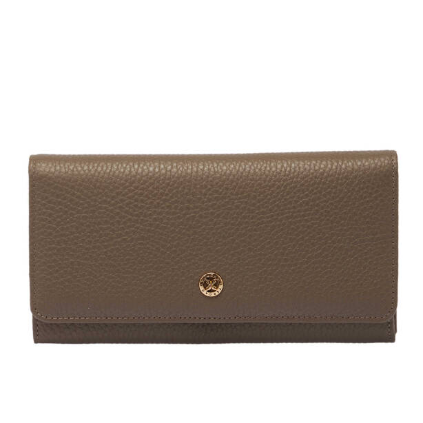 Bej Deri Kadın Cüzdan - S1CB00005818-B73 - 2