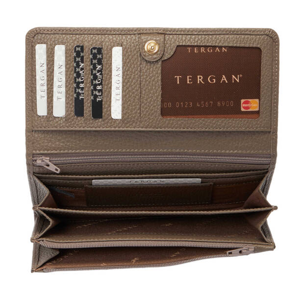 Bej Deri Kadın Cüzdan - S1CB00005818-B73 - 3