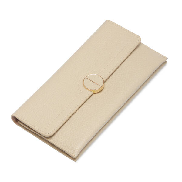 Bej Deri Kadın Cüzdan - S1CB00005820-B19 - 1