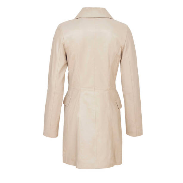 Bej Deri Kadın Deri Mont - K24KDM320450-Q3W - Tergan