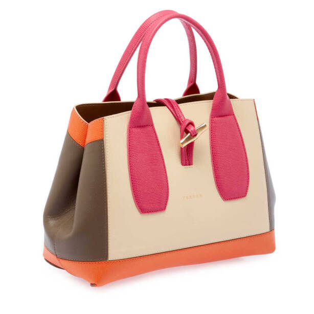 Bej Hakiki Deri Kadın El Çantası - S24Y1BC80281-B57 - 3