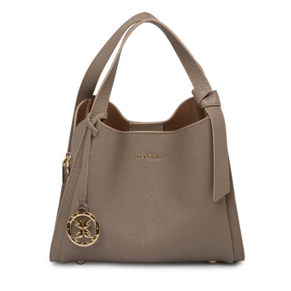 Bej Deri Kadın El Çantası - S25K1BC80351-S95 - 1