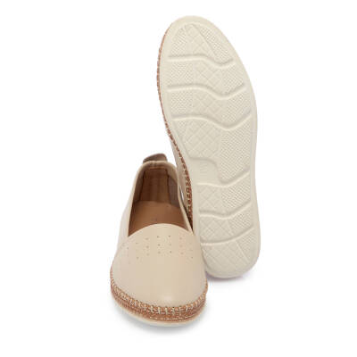 Bej Deri Kadın Espadril - K25I1AY67915-A25 - 4