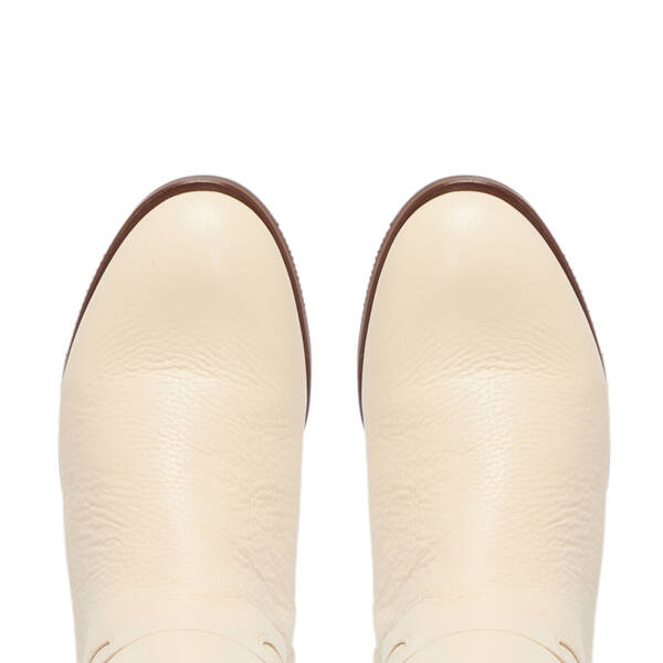 Bej Deri Kadın Klasik Çizme - K24K1CM67524-B19 - 5