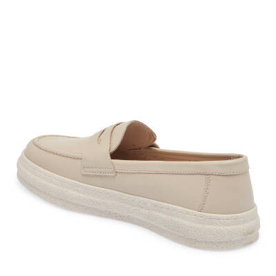  Bej Deri Kadın Loafer - K23S1AY66802-A25 - 2