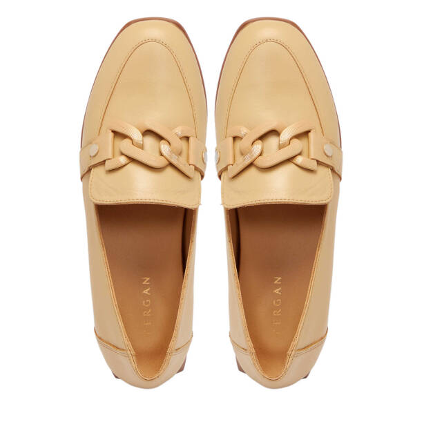 Bej Deri Kadın Loafer - K25S1AY68191-S2S - 5