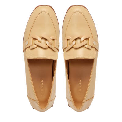 Bej Deri Kadın Loafer - K25S1AY68191-S2S - 5
