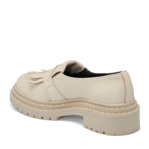 Bej Deri Kadın Loafer - K25S1AY68300-A25 - 2