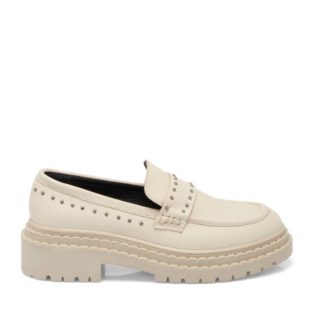 Bej Deri Kadın Loafer - K25S1AY68301-A25 - 3