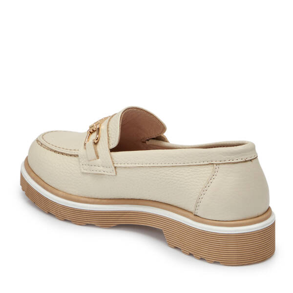 Bej Deri Kadın Loafer - K25S1AY68321-A25 - 2