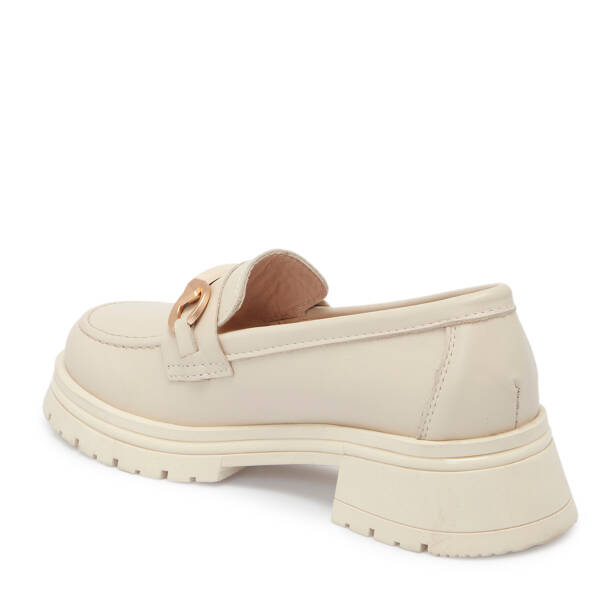 Bej Deri Kadın Loafer - K25S1AY68323-A25 - 2