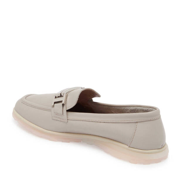 Bej Deri Kadın Makosen - K24I1AY67310-Q5Q - 2