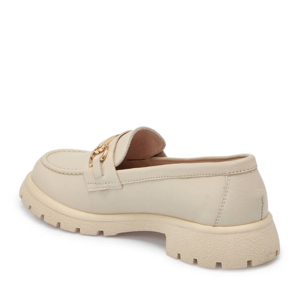 Bej Deri Kadın Makosen - K25S1AY68175-A25 - 2