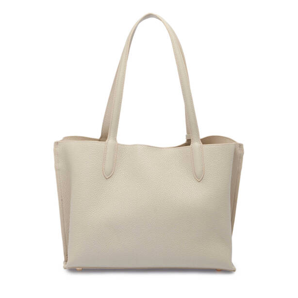 Bej Deri Kadın Omuz Çantası - S25Y1BC80289-B19 - 3