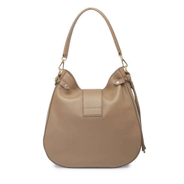Bej Deri Kadın Omuz Çantası - S25Y1BC80433-S95 - 3