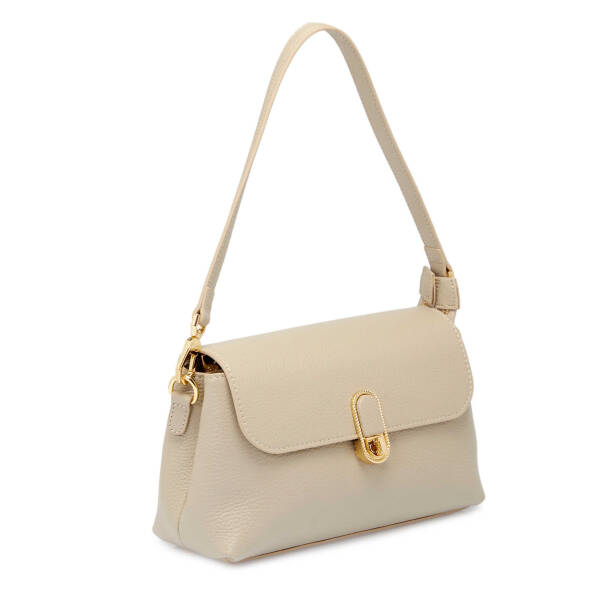 Bej Deri Kadın Omuz Çantası - S25Y1BC80439-B19 - 2