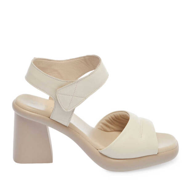 Bej Deri Kadın Sandalet - K24Y1AY67142-A25 - 3