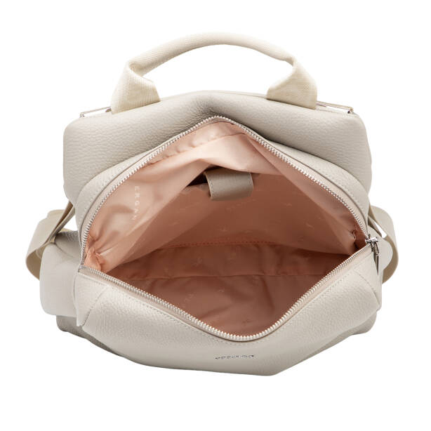 Bej Hakiki Deri Kadın Sırt Çantası - S1SR00079384-B19 - 8